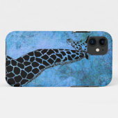 Old Blue Giraffe II - iPhone 5/5Sケース Case-Mate iPhoneケース (裏面(横))