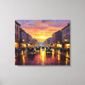 Old Boulevard キャンバスプリント (正面)