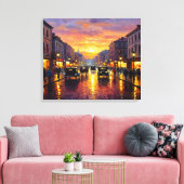 Old Boulevard キャンバスプリント (インサイチュ (リビング))