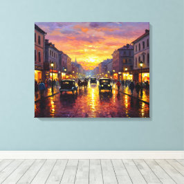 Old Boulevard キャンバスプリント