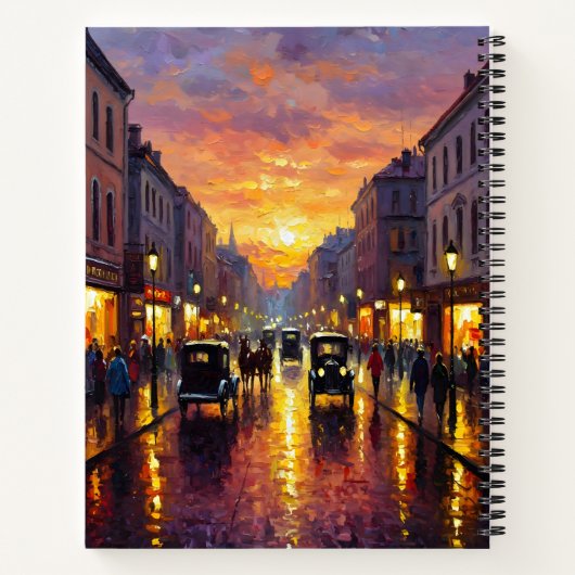 Old Boulevard ノートブック (裏面)