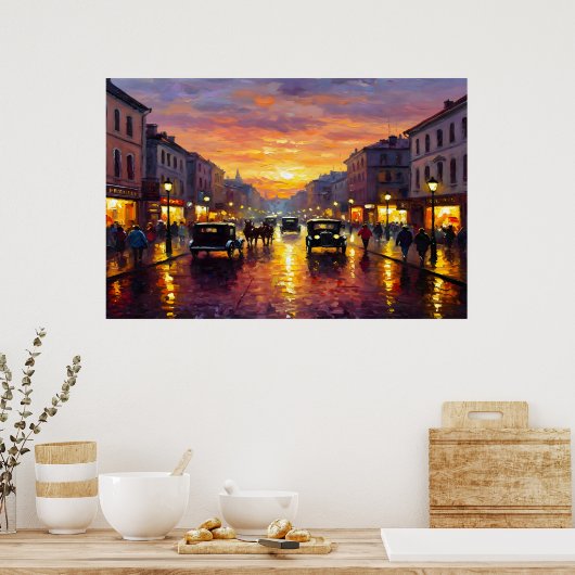 Old Boulevard ポスター (キッチン)