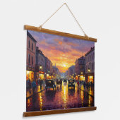 Old Boulevard 吊り下げ型タペストリー (傾斜あり)