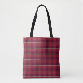 Old Brick and Cab Sav Plaid トートバッグ