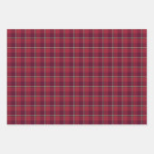 Old Brick and Cab Sav Plaid ラッピングペーパーシート (正面3)