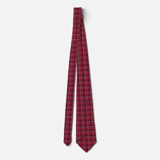 Old Brick and Cab Sav Plaid Neck Tie ネクタイ (裏面)