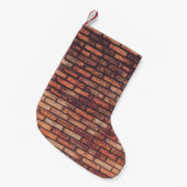 old brick wall texture backgroundbackground,hipste スモールクリスマスストッキング (正面 (吊り時))