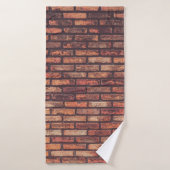 old brick wall texture backgroundbackground,hipste バスタオル (バスタオル)