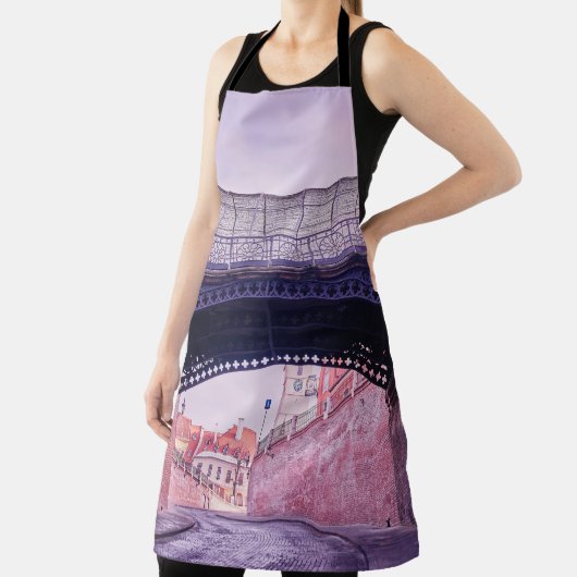 Old bridge, medieval bridgeantique, arch, archite エプロン (インサイチュ)