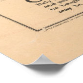 Old British Empire World Map (1920)  ポスター (角)