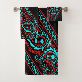 Old Brown Bandana 6バージョン2 バスタオルセット