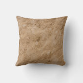 Old brown paper vintage texture background. abstra クッション (裏面)