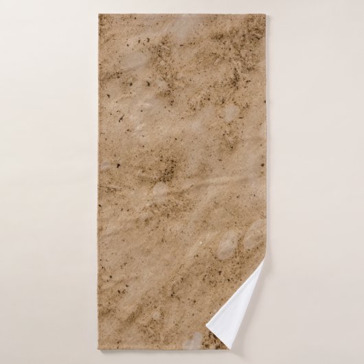 Old brown paper vintage texture background. abstra バスタオル (バスタオル)