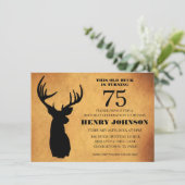 Old Buck 75th Birthday Party 招待状 (スタンド正面)