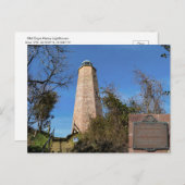 Old Cape Henry Light house Fort Story, Virgina Pos ポストカード (正面/裏面)