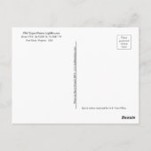 Old Cape Henry Light house Fort Story, Virgina Pos ポストカード (裏面)