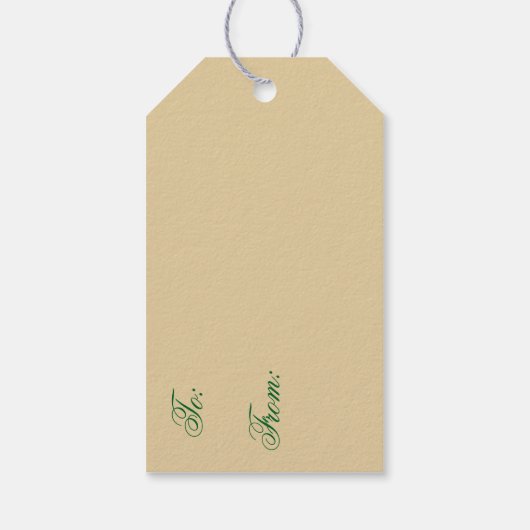 Old Celtic  ギフトタグ (裏面)