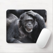 Old Chimpanzee mousepad マウスパッド (マウス)
