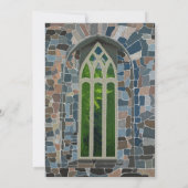 Old Church Wedding Invitation 招待状 (裏面)