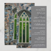 Old Church Wedding Invitation 招待状 (正面/裏面)