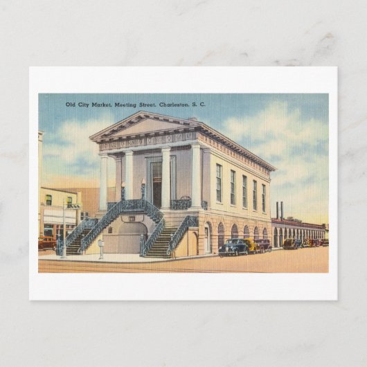 Old City Market in Charleston, South Carolina, ポストカード (正面)