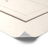 Old Coastal California Geology Map (1856)  ポスター (角)