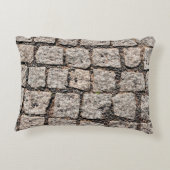 Old cobble stone pattern at the streetabstract,anc アクセントクッション (裏面)