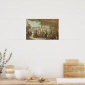 Old Covent Garden Market, 1825 ポスター (キッチン)