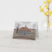 Old Crow Manor カード (黄色い花)