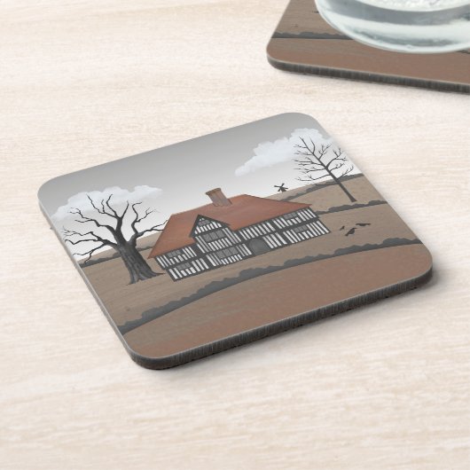 Old Crow Manor コースター (左側)