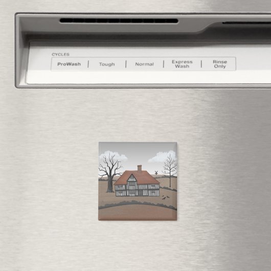 Old Crow Manor マグネット (インサイチュ (食洗機))