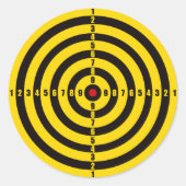 Old_Dart_Board ラウンドシール (正面)