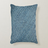 Old denim fabric background texture. abstract, anc アクセントクッション (正面(垂直))