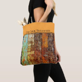 Old Dock Treasures Tote Bag. Sea-worn style. トートバッグ (クローズアップ)
