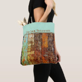 Old Dock Treasures Tote Bag. Sea-worn style. トートバッグ (クローズアップ)