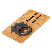 Old door knocker magnet マグネット (左側)