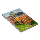 Old Dually – トラック – ラスティ ノートブック (右側)