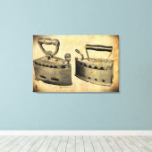 OLD EFFECT PHOTOキャンバス印刷のヴィンテージアイコン キャンバスプリント (インサイチュ (ウッドフロア))