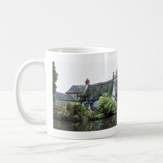 OLD ENGLAND COTTAGE コーヒーマグカップ (左)