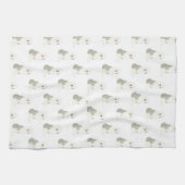 Old English Sheepdog キッチンタオル (横)