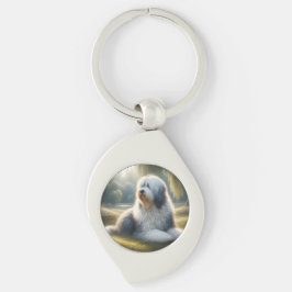 Old English Sheepdog キーホルダー
