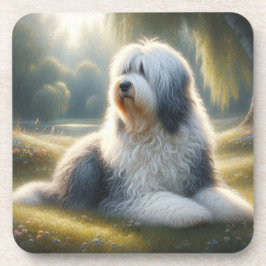 Old English Sheepdog コースター