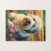 Old English Sheepdog ジグソーパズル (横)