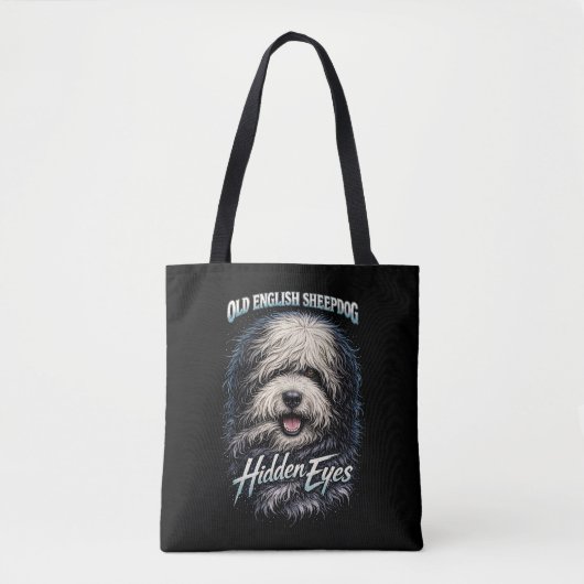 Old English Sheepdog トートバッグ (正面)