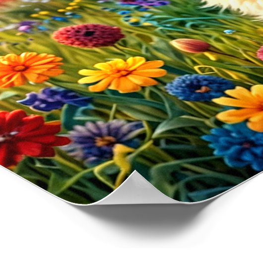 Old English Sheepdog ポスター (角)