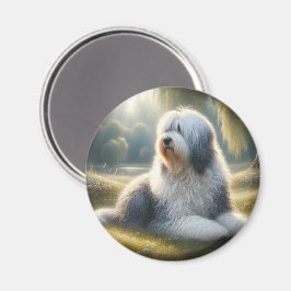 Old English Sheepdog マグネット