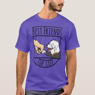 Old English Sheepdog Best Friends For Life family Tシャツ
