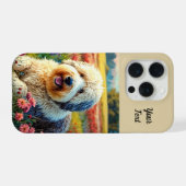 Old English Sheepdog iPhoneケース (裏面横)