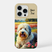 Old English Sheepdog iPhoneケース (裏面)