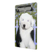 Old English Sheepdog Puppy's 絵画 - Dog Art ミニクリップボード (アングル2)